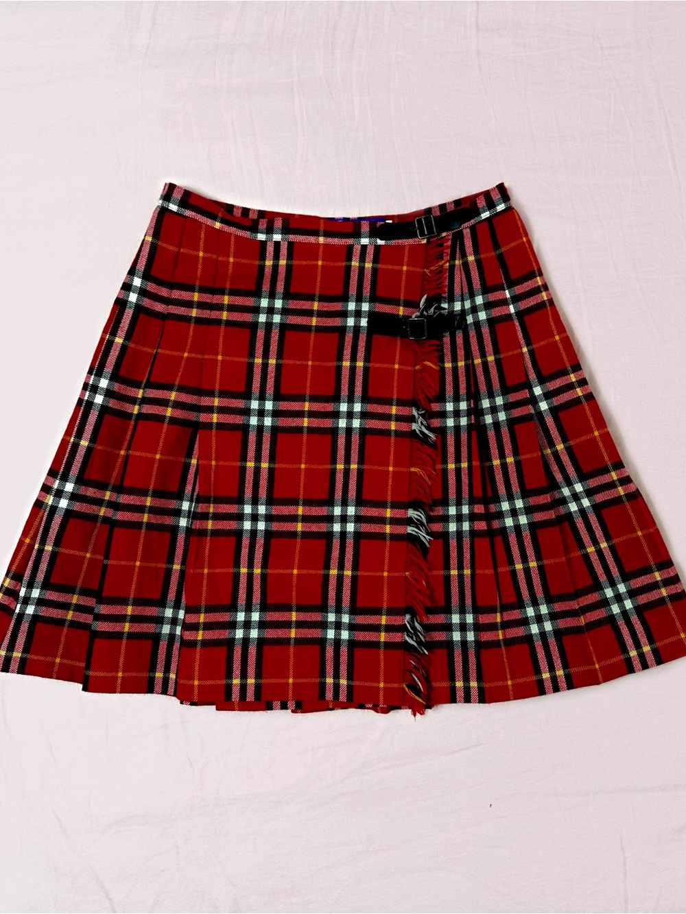 Burberry Skirt Nova Plaid Pleated